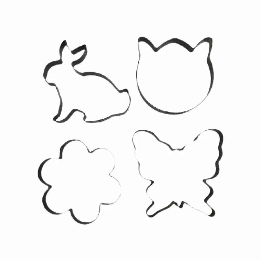 Avon Set of 4 Spring Breakfast Molds (Flower, Cat, Rabbit & Butterfly) NEW!!!